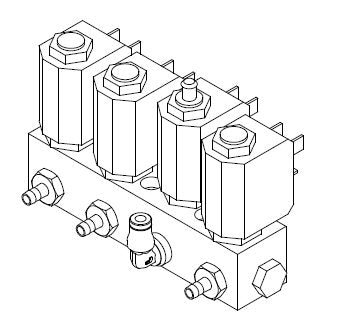 Coffetek Circuit Cuerpo Electrov. TT12 3+1E – genuine Coffetek part 41217341
