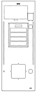 Coffetek Circuit Glass Zensia C/Pantalla Billetero – genuine Coffetek part 41248011