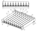 Coffetek Circuit Shelf With Cintas 8 Mistral R290 – genuine Coffetek part 41254571