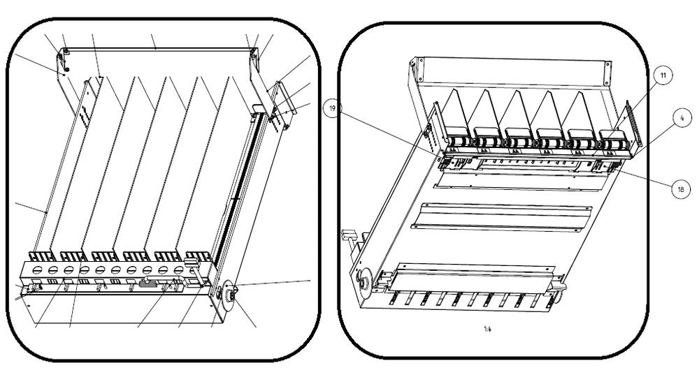 Coffetek Circuit Shelf With Cintas 6 HZ70 R290 P6 – genuine Coffetek part 41254611