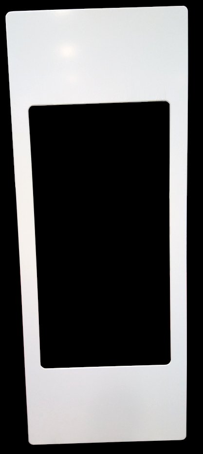 Coffetek Circuit Panel Front White Satin Neo Q 6mm – genuine Coffetek part 41255881