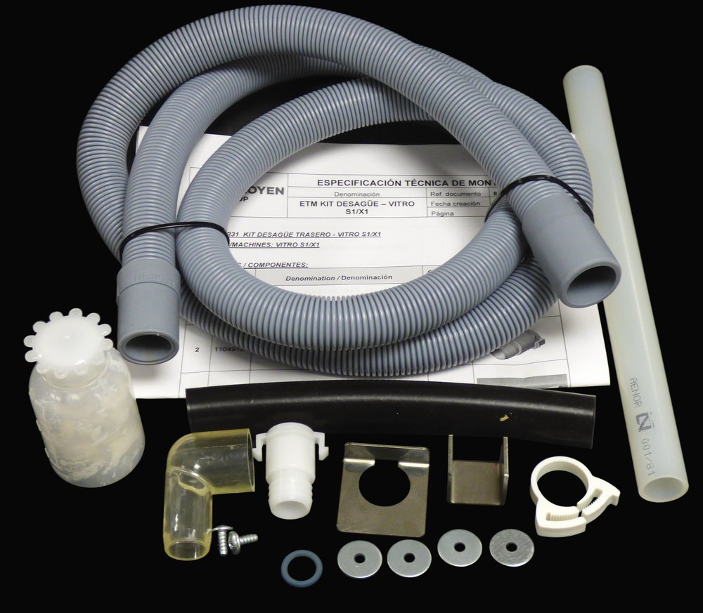 Coffetek Kit Drain Rear - Vitro S1/X1 – genuine Coffetek part 41530231