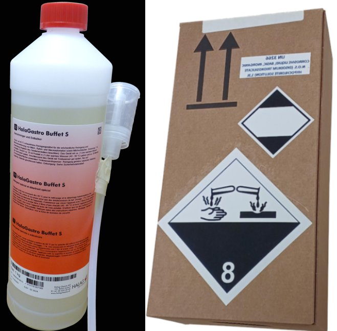 Coffetek Kit Liquido Limpiador Acid Maq Milk – genuine Coffetek part 41531580