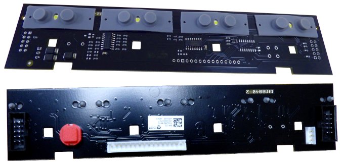 Coffetek PCB 4 Pulsadores + Pr Vs – genuine Coffetek part 43320240