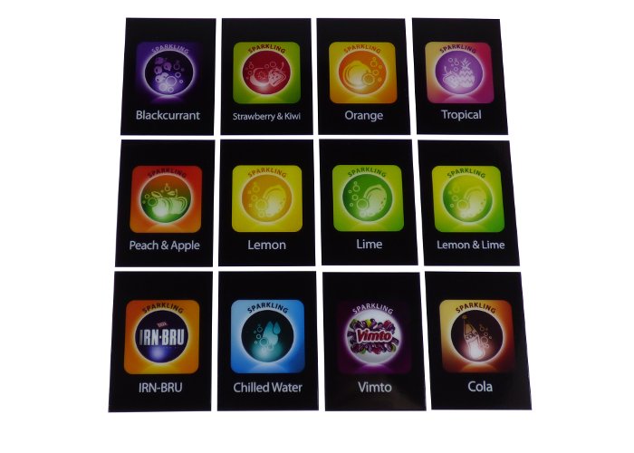 Coffetek Neo Decals Carbonated Drinks – genuine Coffetek part 49054021