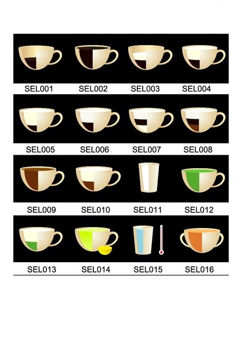 Coffetek Labels Zen/Zensia Co Basic – genuine Coffetek part 49054251