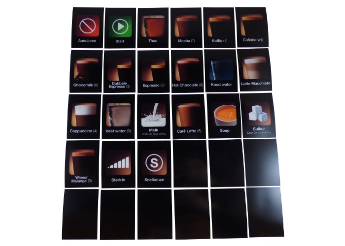 Coffetek Nescafe Alegria Omnia Ii Decal Set – genuine Coffetek part 49054521