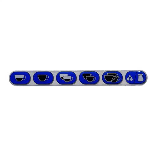 BFC Touch Panel Decal  Original - commercial coffee spare part