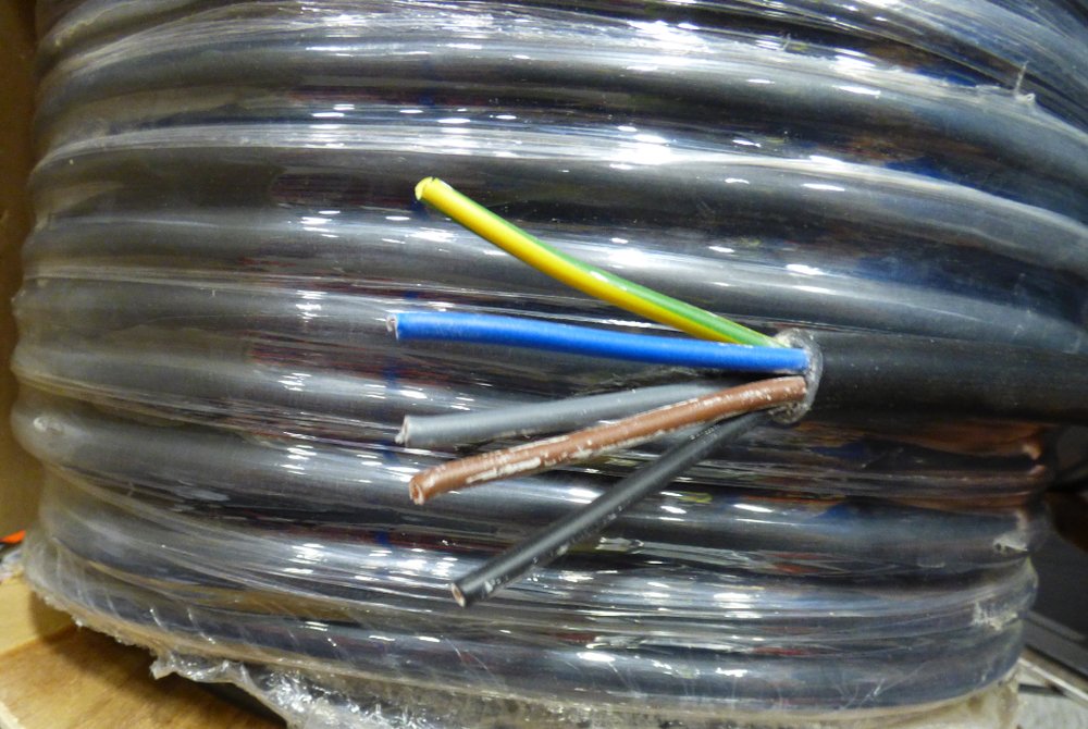 Coffetek Cable Alimentacion 2.5 3185Y 5 Nucleo – genuine Coffetek part 55468