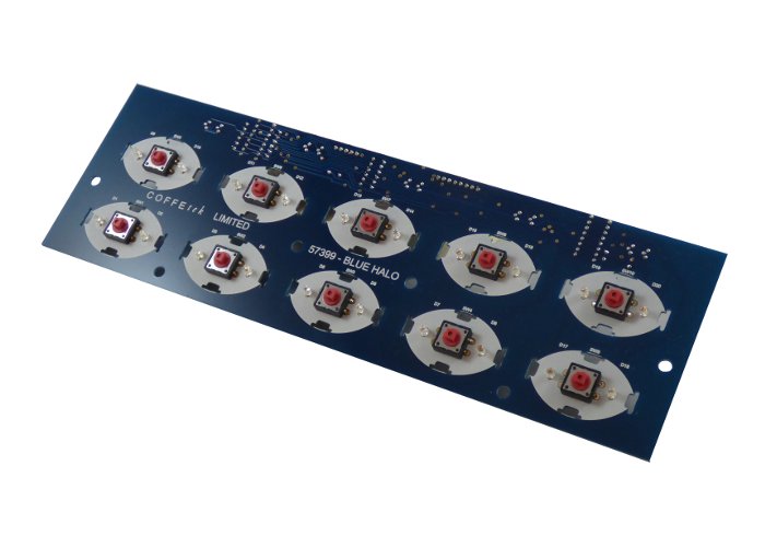 Coffetek Diez Button PCB Halo Blue – genuine Coffetek part 57399