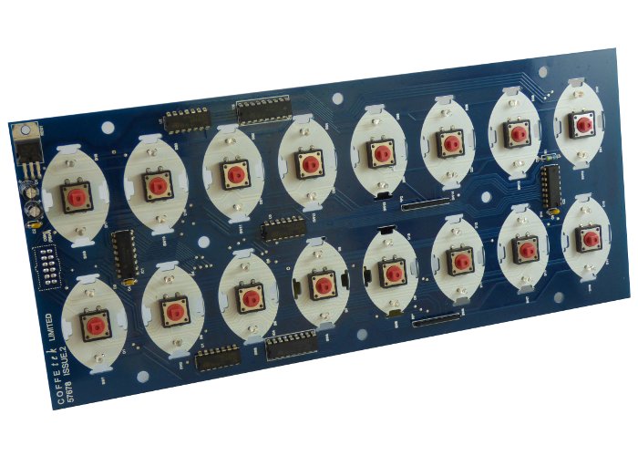 Coffetek PCB Keypad With Display Blue – genuine Coffetek part 57678