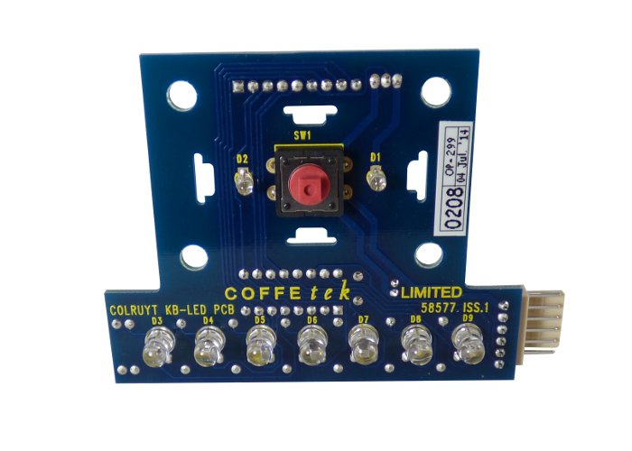 Coffetek Colruyt K/Board LED PCB – genuine Coffetek part 58577