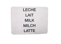 Coffetek Decal "Leche" – genuine Coffetek part 82000320