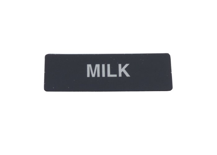 Coffetek Decal Hopper Milk – genuine Coffetek part 82039480
