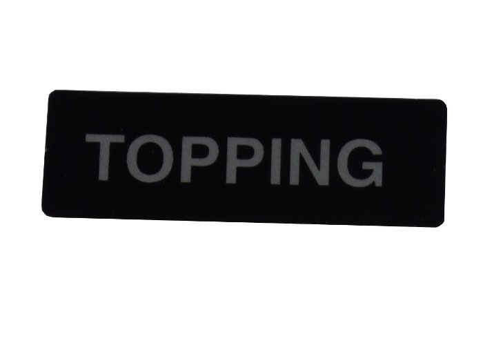 Coffetek Decal Hopper Topping – genuine Coffetek part 82039500