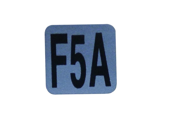 Coffetek Label Fuse 5A – genuine Coffetek part 82041270