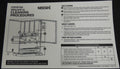 Coffetek Decal Procedimiento Cleaning XL – genuine Coffetek part 82045560