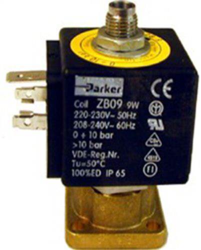 Faema - Group Solenoid Parker (Ruby) 24V Flat End  - Pn: FA0486 - commercial coffee spare part