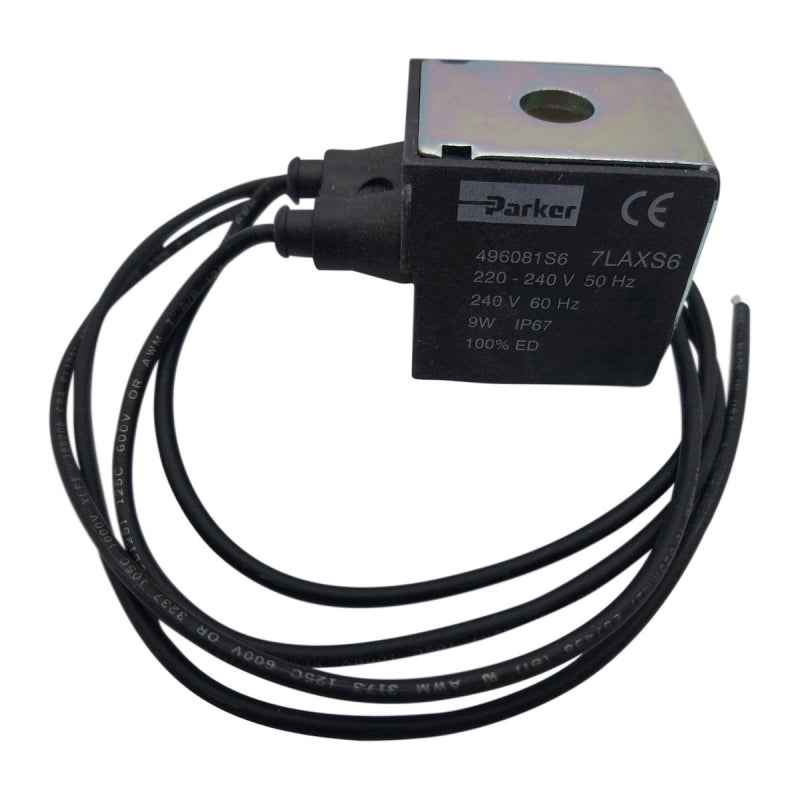 PARKER SOLENOID VALVE COIL  WITH WIRES 230V - FOR LLB VALVE
