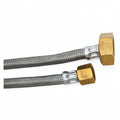 BRAIDED HOSE 2M 3/8 STRAIGHT X 3/4 STRAIGHT