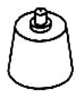 Fracino Machine Feet Pack Of 4 - commercial coffee spare part