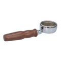 Fiorenzato - Wooden Handle Bottomless Filter Holder Pn: 1165222 - commercial coffee spare part