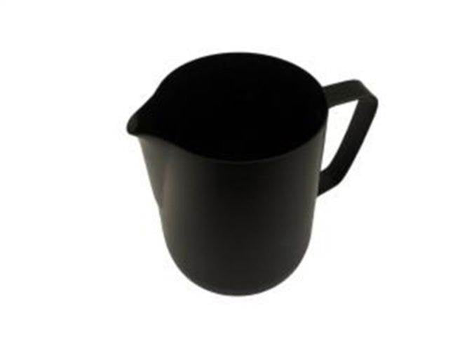 Foaming Jug Hig Quality - 0.35 LTR Teflon Foaming Jug - Black  - Pn: FJU15714 - commercial coffee spare part