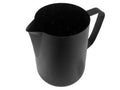 Foaming Jug High Quality  - 1.5 Litre Teflon Foaming Jug High Quality  - Black  - Pn: FJU15715 - commercial coffee spare part