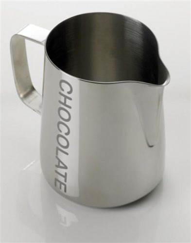 Foaming Jug High Quality  - 1 Litre Foaming Jug High Quality  S/S - Chocolate  - Pn: FJU20468 - commercial coffee spare part