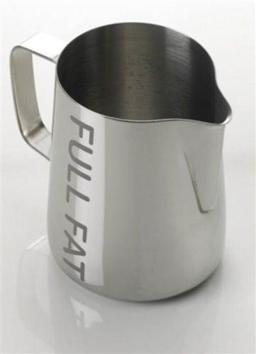 Foaming Jug High Quality - 0.6 Litre Foaming Jug S/S - Full Fat  - Pn: FJU20473 - commercial coffee spare part