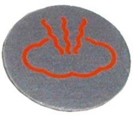 Steam B Sticker  - Pn: FU0615 - commercial coffee spare part