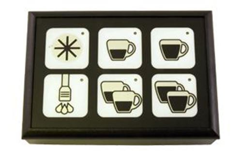 Fiorenzato - Touchpanel 6 Selection - Original Manufacturer - Pn: FZ8606 - commercial coffee spare part