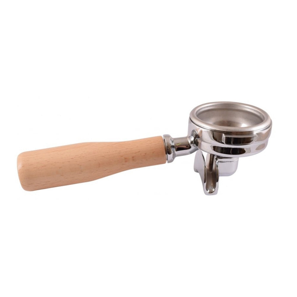 GH28770 - Iberital IB7 Wood Finish Double Filter Holder Complete - Pn: GH28770 - commercial coffee spare part