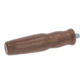 GJ5083515 - Filter Holder Handle M10 Walnut Wood - commercial coffee spare part