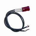 220V 9MM W/Wire Red Lamp - Original Manufacturer - Pn: IB15310 - commercial coffee spare part