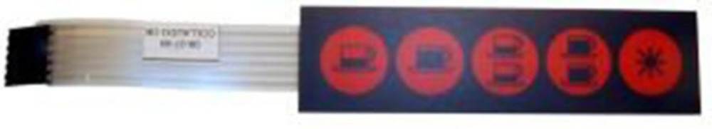 Touchpanel Membrane -  Red - Original Manufacturer - Pn: IB3255 - commercial coffee spare part