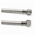 BRAIDED HOSE 0.5M 3/8F STRAIGHT X 3/8F STRAIGHT - CONICAL