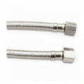 BRAIDED HOSE 1M 3/8F STRAIGHT X 3/8F STRAIGHT - CONICAL