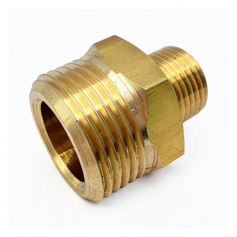 3/8M X 3/4M BRASS FITTING