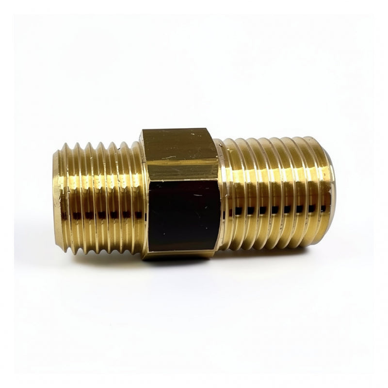 1/4M X 1/4M BRASS FITTING