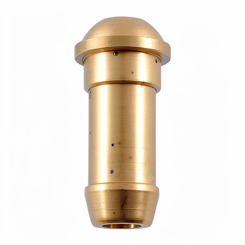 BRASS STEM MALE CONE 3/8 HEAD 10MM BARB