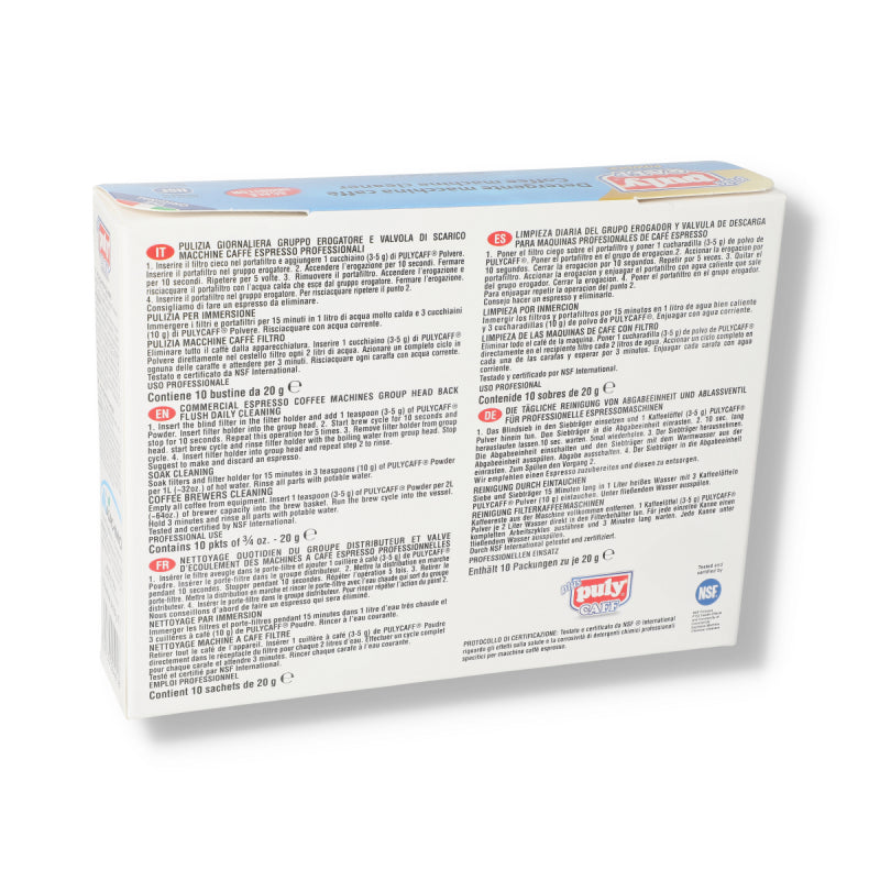 PULY CAFF GRP HEAD CLEANER 10 X 20 GRAM SACHET
