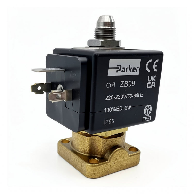 PARKER 3 WAY GRP SOLENOID VALVE 230V 1.5MM VITON 9W