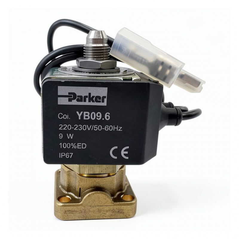PARKER 3 WAY GRP SOLENOID VALVE 230V VITON 9W - WIRED