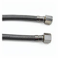 BRAIDED HOSE 2M 3/8 STRAIGHT X 3/8 STRAIGHT - CONICAL