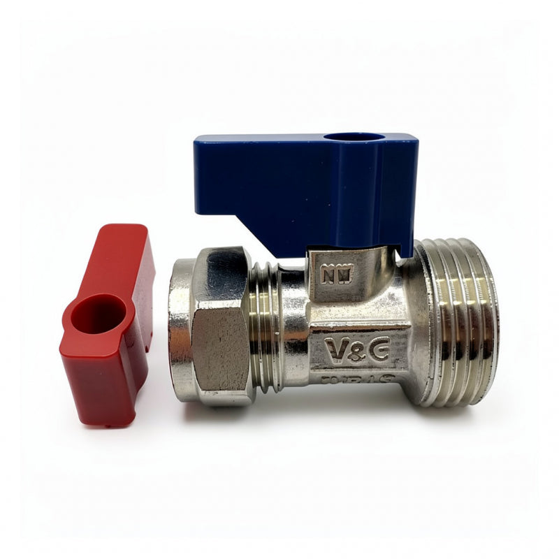 WASH MACH STRAIGHT VALVE 15MM COMPRESS.