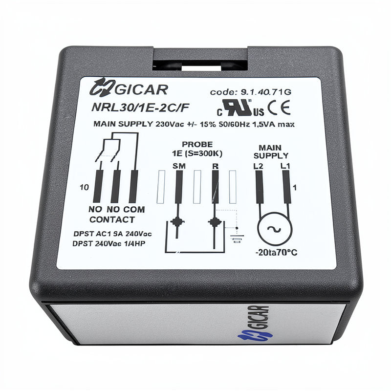GICAR WATER LEVEL RELAY RL30/1E/2C/F - 9.1.40.71G