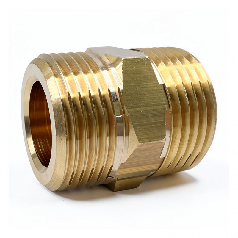 3/4M X 3/4M BRASS FITTING