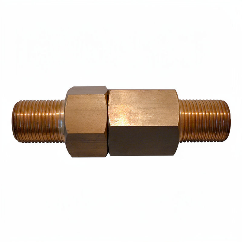 3/8M X 3/8M BRASS FITTING (INC FILTER)