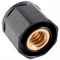 STEAM VALVE KNOB BLACK 4MM PITCH